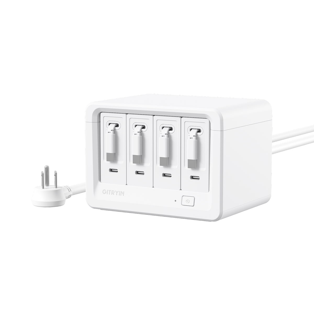 Gitryin デスクトップ充電ステーション 12-in-1