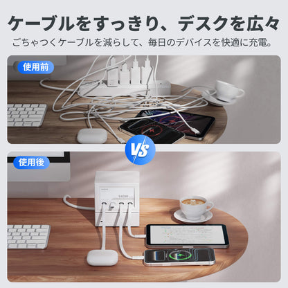 Gitryin 140W Nexus 充電ステーション