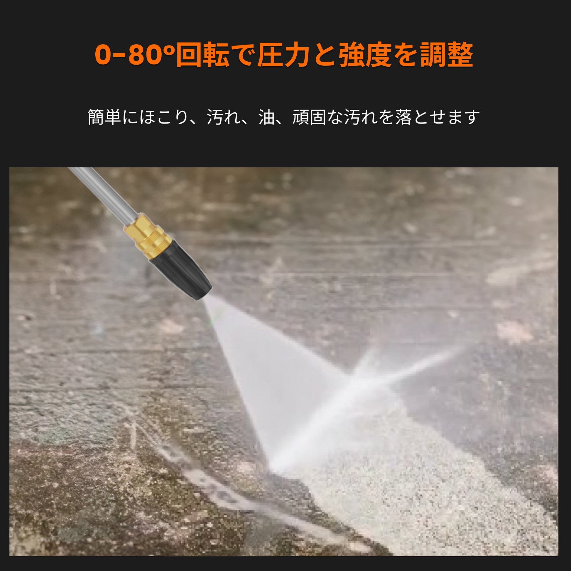 Giraffe Tools 高圧洗浄機 G20 特長