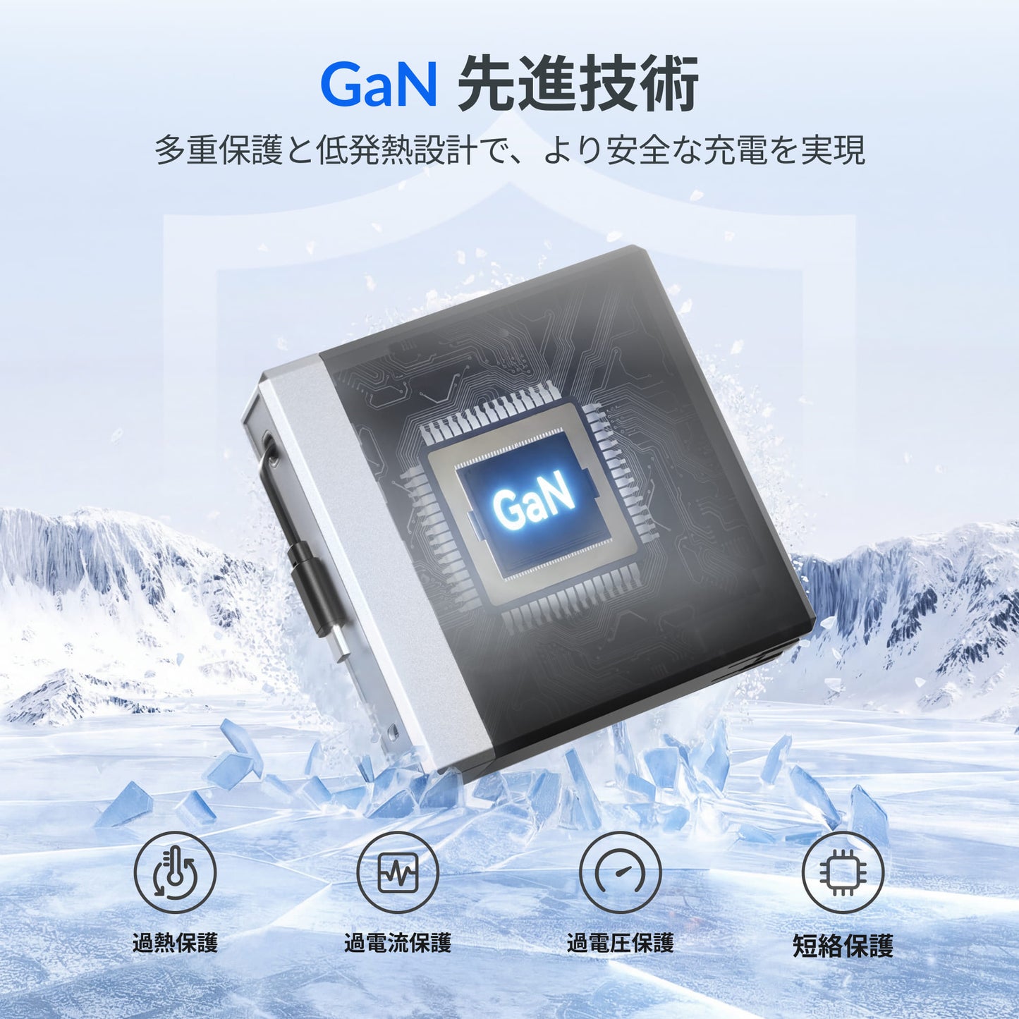 Gitryin 140W巻き取り式USB-C充電器