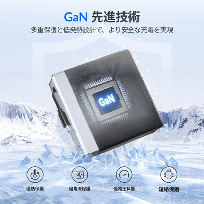 Gitryin 140W巻き取り式USB-C充電器