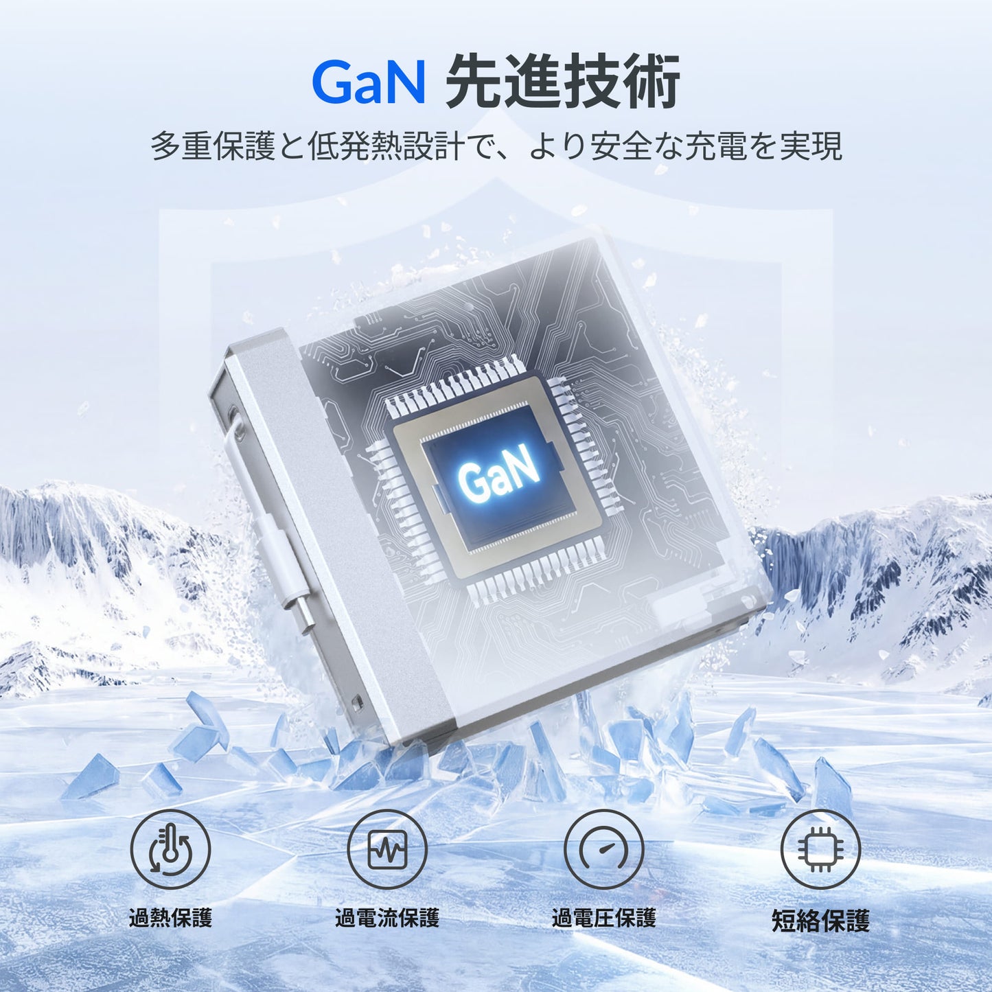 Gitryin 140W巻き取り式USB-C充電器
