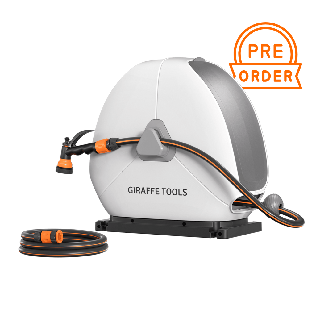 Johnlife 散水ホース 25m or 35m 屋外 ホースリール 家庭用 ホース 180