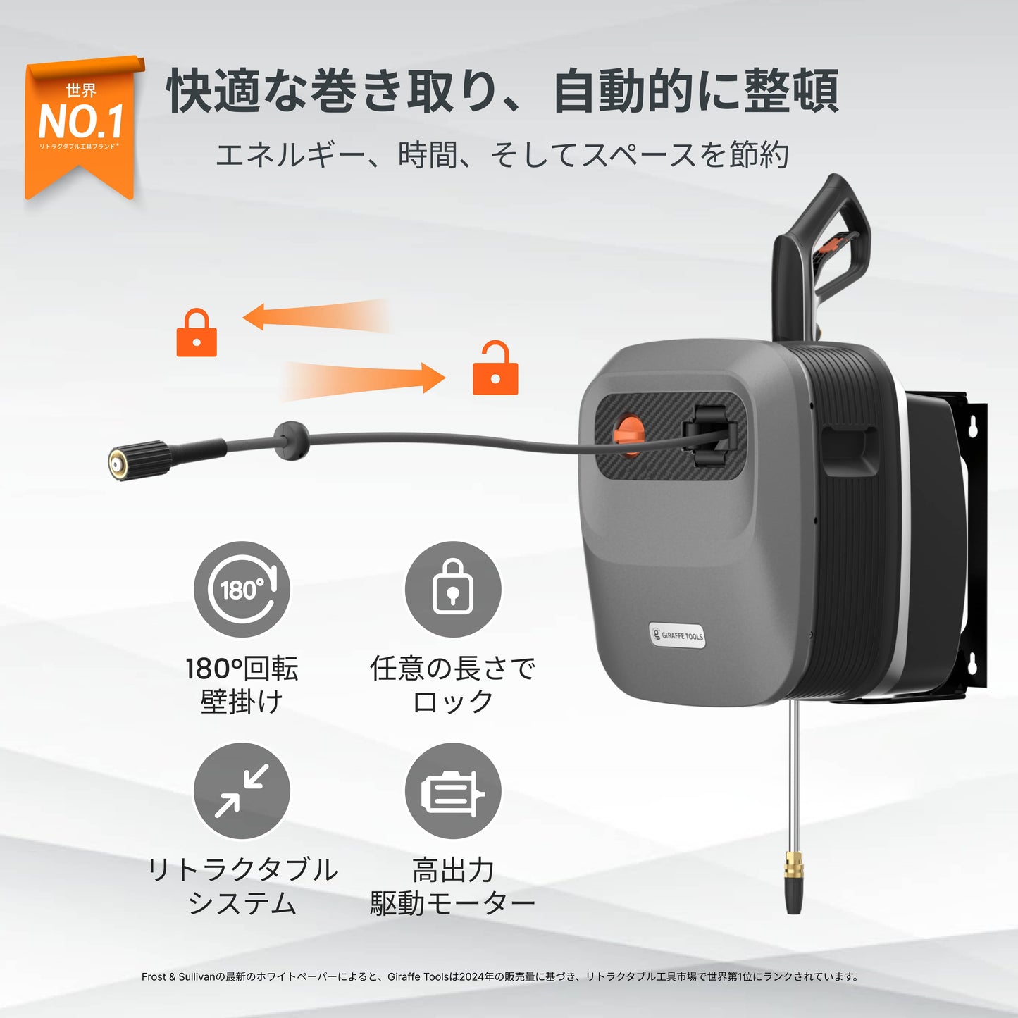 グランフォールズ高圧洗浄機 G20 特長