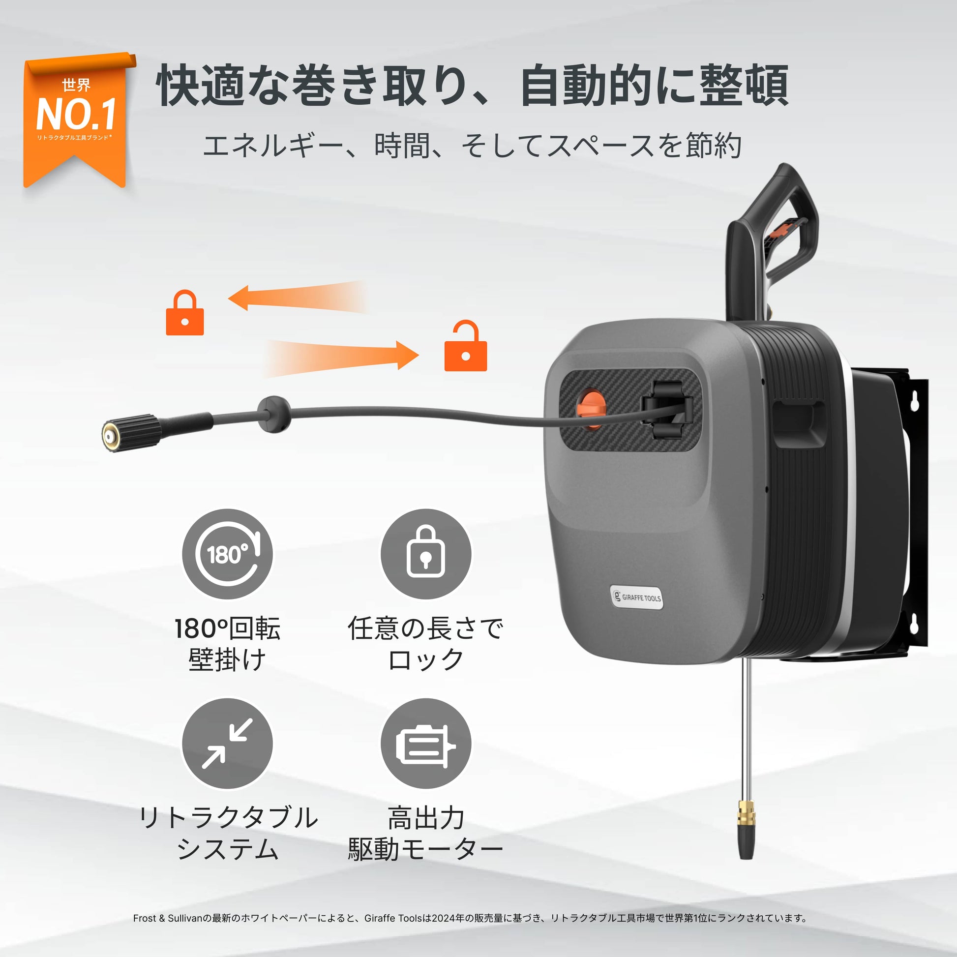 グランフォールズ高圧洗浄機 G20 特長