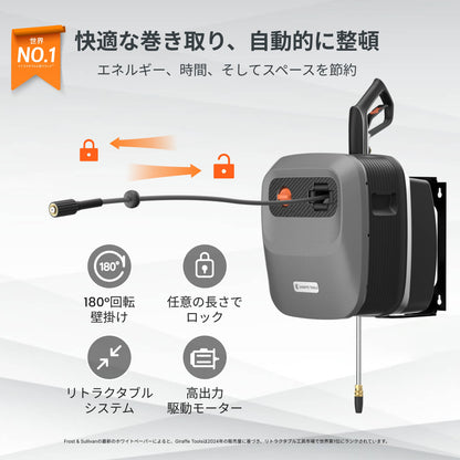 グランフォールズ高圧洗浄機 G20 特長